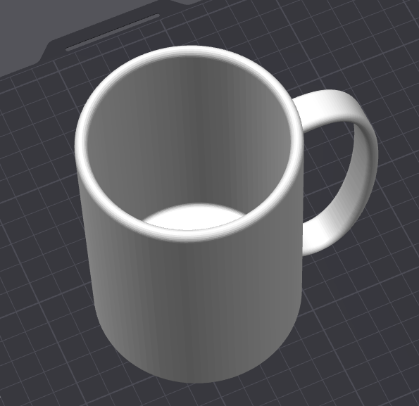 Classic 3D-Printed Mug