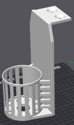 Desk-Mounted Drink Holder